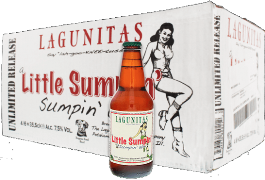 Lagunitas Little Sumpin' Sumpin' doos met 24 flesjes van 0,355 liter